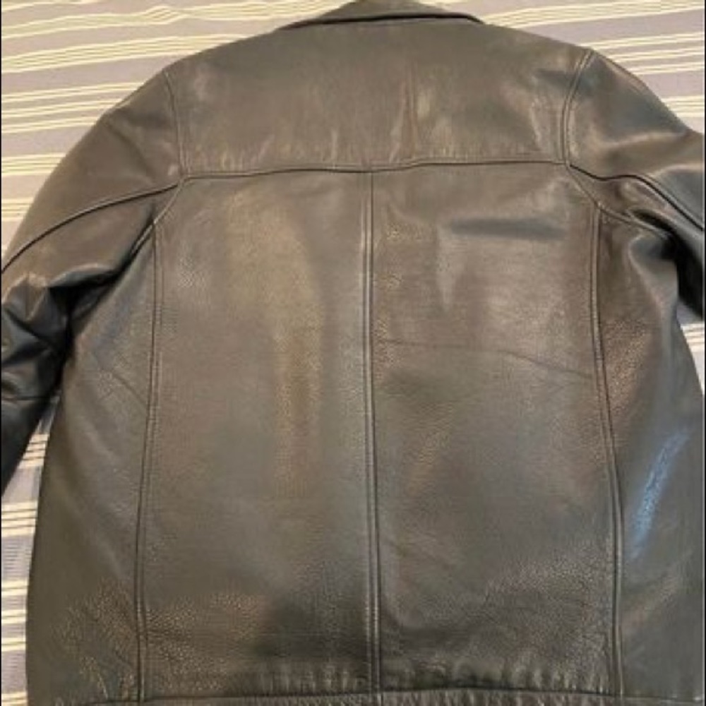 Leather Jacket With Interior Lining - image 4